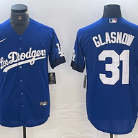 Men's Los Angeles Dodgers Tyler Glasnow #31 Blue Game Jersey1