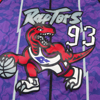 Men's Toronto Raptors BAPE #93 Purple 1998/99 Hardwood Classics Swingman Jersey1