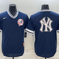 Men's New York Yankees1 Navy Cooperstown Collection Player Jersey