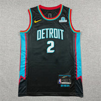 Cade Cunningham #2 Detroit Pistons Charcoal 2025-26 Swingman Jersey City Edition - JerseysFreak