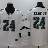 Men's Philadelphia Eagles Darius Slay Jr. #24 White Game Jersey1