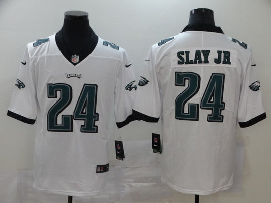Men's Philadelphia Eagles Darius Slay Jr. #24 White Game Jersey1