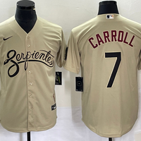 Men's Arizona Diamondbacks Corbin Carroll #7 Sand City Connect Replica Player Jersey1