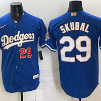Men's Los Angeles Dodgers Tarik Skubal #29 Royal Alternate Player Jersey