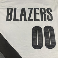 Men's Portland Trail Blazers Carmelo Anthony Gray Swingman Player Jersey1