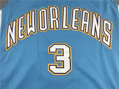 Men's Charlotte Hornets Terry Rozier III Blue Hardwood Classics Swingman jersey1
