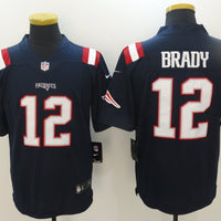 Tom Brady New England Patriots Navy Jersey