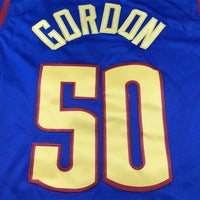 Men's Denver Nuggets Aaron Gordon #50 Blue 2022/23 Swingman Jersey1 - Statement Edition