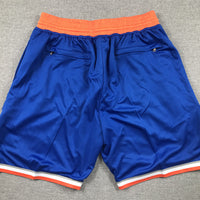 Men's New York Knicks Blue Icon Edition Pocket Shorts1