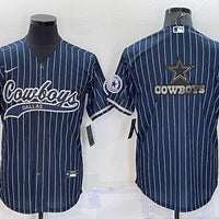 Men's Dallas Cowboys Navy Player Jersey1