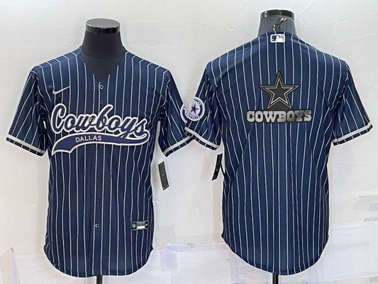 Men's Dallas Cowboys Navy Player Jersey1