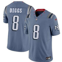 Stefon Diggs New England Patriots Storm Blue Jersey