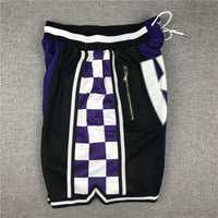 Men's Sacramento Kings Purple Basketball Shorts1