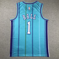 Men's Charlotte Hornets LaMelo Ball #1 Teal 2023/24 Swingman Replica jersey1 - Classic Edition