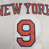 Men's New York Knicks RJ Barrett White 2019 NBA Draft First Round Pick Jersey1