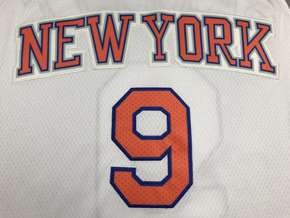 Men's New York Knicks RJ Barrett White 2019 NBA Draft First Round Pick Jersey1