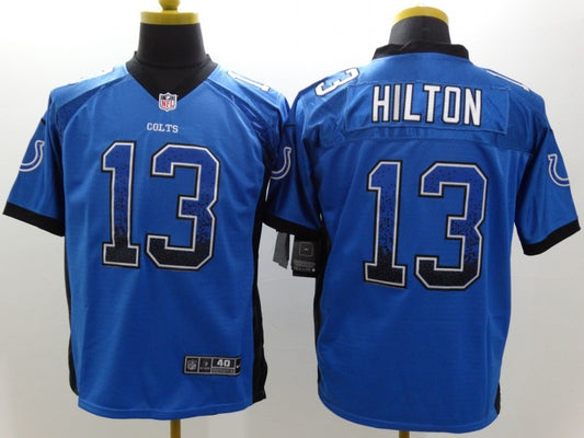 Men's Indianapolis Colts T.Y. Hilton #13 Blue Game Player Jersey1