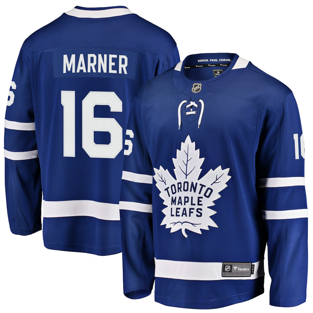 Men's Toronto Maple Leafs Mitch Marner #16 Fanatics Blue Player Jersey