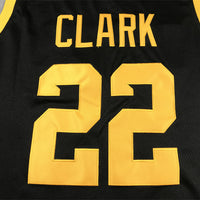 Men's Iowa Hawkeyes Caitlin Clark #22 Black Replica Player Jersey