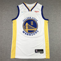 Men's Golden State Warriors Klay Thompson #11 White Player Jersey1