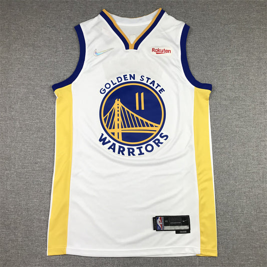 Men's Golden State Warriors Klay Thompson #11 White Player Jersey1