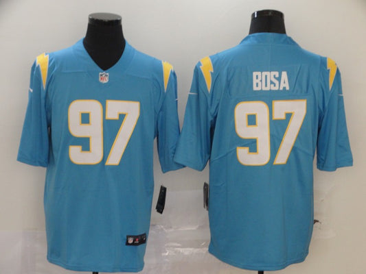 Men's Los Angeles Chargers Joey Bosa #97 Powder Blue Game Player Jersey1