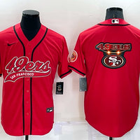 Men's San Francisco 49ers Red Game Jersey1