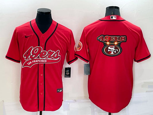 Men's San Francisco 49ers Red Game Jersey1