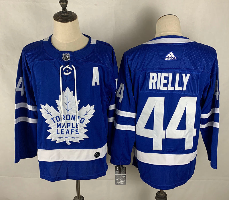 Men's Toronto Maple Leafs Morgan Rielly #44 Blue Player Game Jersey1