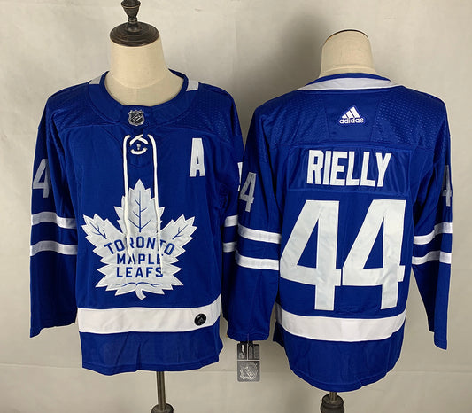 Men's Toronto Maple Leafs Morgan Rielly #44 Blue Player Game Jersey1