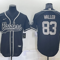Men's Las Vegas Raiders Darren Waller #83 Black Game Jersey1 Joint Edition