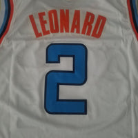 Men's LA Clippers Kawhi Leonard #2 White Player Jersey1