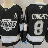 Men's Los Aneles Kings Drew Doughty #8 Black Game Jersey1