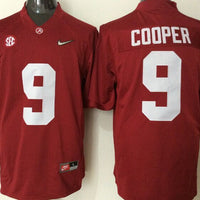 Men's Alabama Crimson Tide Amari Cooper #9 Crimson Player Game Jersey