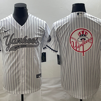 Men's New York Yankees White Team Jersey1 Joint Edition