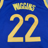 Men's Golden State Warriors Andrew Wiggins 2020/21 Fast Break Replica Jersey1