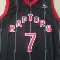 Men's Toronto Raptors Kyle Lowry Black 2020/21 Swingman Jersey1