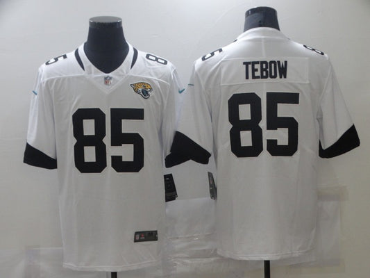 Men's Jacksonville Jaguars Tim Tebow #85 White Game Jersey1