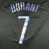 Men's Brooklyn Nets Kevin Durant #7 Black Player Jersey1
