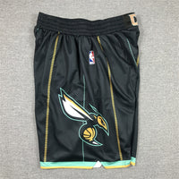 Men's Charlotte Hornets Black 2022/23 Basketball Shorts11 City Edition