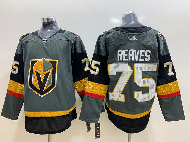 Men's Vegas Golden Knights Ryan Reaves #75 Gray Breakaway Player Jersey1