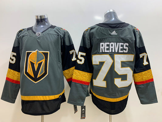 Men's Vegas Golden Knights Ryan Reaves #75 Gray Breakaway Player Jersey1