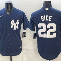 Men's New York Yankees Ben Rice #22 Navy Replica Player Jersey