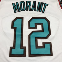 Men's Memphis Grizzlies Ja Morant #12 White Swingman Fashion Jersey1
