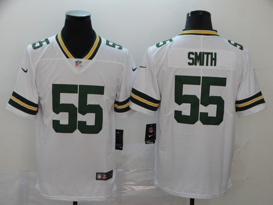 Men's Green Bay Packers Za'Darius Smith #55 White Game Jersey1
