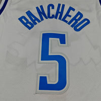 Men's Orlando Magic Paolo Banchero #5 Silver 2025/26 Swingman Jersey - City Edition