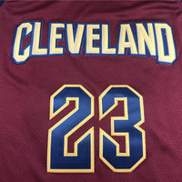 Men's Cleveland Cavaliers LeBron James #23 Red Swingman Player Jersey1