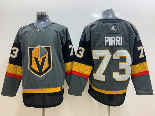 Men's Vegas Golden Knights Brandon Pirri #73 Gray Breakaway Player Jersey1