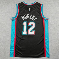 Men's Memphis Grizzlies Ja Morant #12 Black Swingman Jersey - Classic Edition