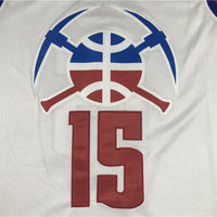 Men's Denver Nuggets Nikola Jokic #15 White Swingman Jersey1 - Reward version